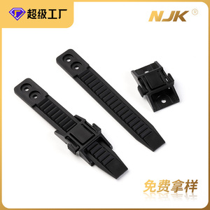Adjustable Plastic <b>Clip</b> Buckle Black Durable For Garment Outdoor Wear <b>Spring</b> 2023 J1233 - Product Image 5
