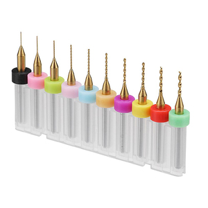 Drillpro-Juego de brocas de carburo de tungsteno con recubrimiento de titanio, para placa de circuito PCB, 10 unidades - Product Image 1