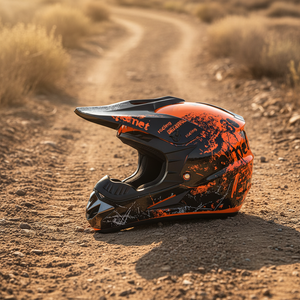 Nouveau casque de moto intégral en ABS avec mousse <span class=keywords><strong>homologué</strong></span> ECE toutes saisons à dégagement rapide pour motocross, dirt bike, VTT et tout-terrain - Product Image 4