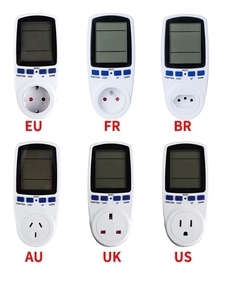 220V AC EU Digital LCD Power Meter Wattmètre Socket Wattage - Product Image 6
