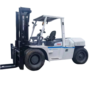 Chariot élévateur d'occasion 10 tonnes FD100 <span class=keywords><strong>en</strong></span> bon état de marche, fabriqué au Japon, chariot élévateur TCM d'occasion 10 tonnes - Product Image 1