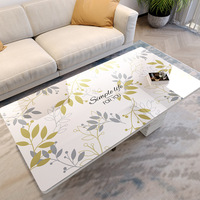 Nappe de table en PVC souple, style nordique, imperméable, résistante à l'huile, nettoyable, anti-brûlure, pour table basse et table à manger, usage domestique