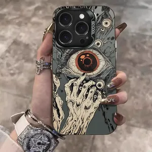 Funda para Teléfono con Diseño de Ojo de Diablo para Xiaomi Redmi <span class=keywords><strong>Note</strong></span> 14 13 12 12S 11 <span class=keywords><strong>11S</strong></span> 10 10S 9 9S Pro Plus 4G <span class=keywords><strong>5G</strong></span> - Product Image 4