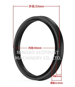 Joint d'étanchéité anti-poussière pour machine de moulage par injection NOK Joint d'étanchéité anti-poussière LBH-25/28/30/35/40/45/100/112/120/125 Joint <span class=keywords><strong>en</strong></span> caoutchouc - Product Image 3