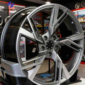 Rines Automotrices de 16-21 Pulgadas con Acabado Negro Mate en Forma Fluida, Aleación PCD 5x112/114.3, para Autos de Pasajeros - Product Image 2