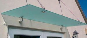 Installation facile de l'<span class=keywords><strong>auvent</strong></span> et de l'<span class=keywords><strong>auvent</strong></span> en verre extérieurs - Product Image 3