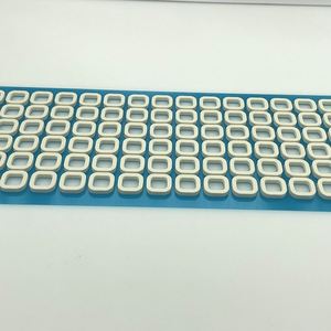 Junta de Silicona Cuadrada Troquelada con Fuerte Adhesión, Buen Sellado, Antideslizante y Resistente a Impactos, Utilizada para Productos Electrónicos - Product Image 4