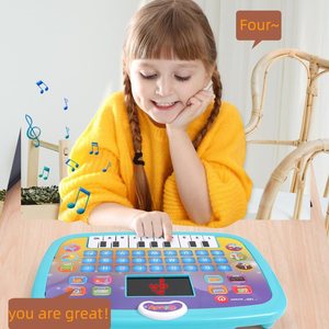 Çocuklar İçin Çok Satan Eğitici LED Ekranlı Bilgisayar Oyuncakları Öğrenme Makinesi Tablet - Product Image 3