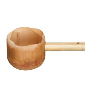 Bamboo Water Ladle Round Traditional Chinese Style Eco Friendly Tea Scoop <b>Coffee</b> <b>Spoon</b> Kitchen Tool - Product Image 5
