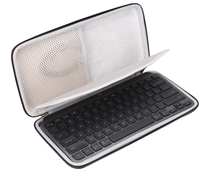 Casing penyimpanan Keyboard TV, kantung pembawa plastik EVA keras tahan air K400 Plus