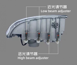 Nouveau 2017-2022 pour Compass Halogène OE 55112707AE CH2502295 Phare avant droit côté passager avec boîtier noir de remplacement universel - Product Image 3