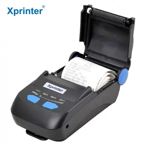 Mini impresora térmica portátil de recibos, máquina de impresión de 58mm para sistema POS, supermercado, Xprinter, XP-P300