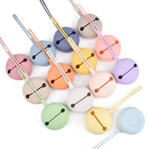 Kotak Penyimpanan Empeng Silikon Food Grade, Aman, Mudah Dibersihkan, Kantong Empeng Silikon - Product Image 3