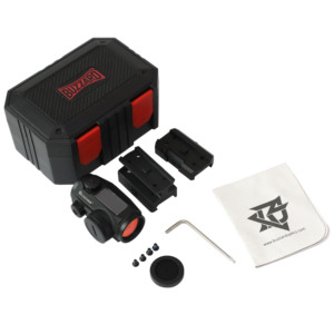 Mira Telescópica Buzzard SLR10S <span class=keywords><strong>Solar</strong></span> Red Dot Sight 1x21 con Sensor de Movimiento, Apagado Automático, Múltiples Retículas, Resistente al Agua IPX7, Mira Óptica Compacta - Product Image 3