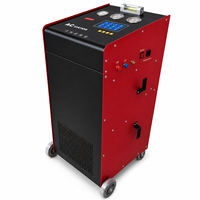 Machine de récupération de réfrigérant R134A R1234YF, machine de recyclage et de recharge de climatisation avec détecteur de taches pour service de climatisation automobile