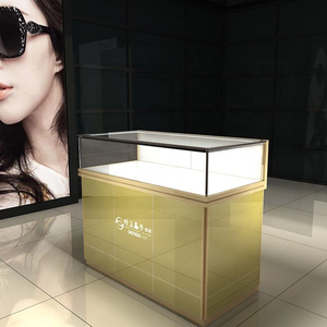 เคาน์เตอร์โชว์เครื่องประดับลายหินอ่อน LUX ตู้โชว์กระจกสำหรับร้านค้าในห้างสรรพสินค้า - Product Image 6