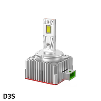 Installation facile Canbus D70 120W 12000LM 12 24V 6000K D1S D2S D3S D5S Système d'éclairage automatique Phare à LED Double tube en cuivre