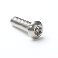 Vis de sécurité en acier inoxydable à tête bouton Torx, vis anti-effraction, vis antivol