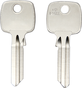 새로운 도착 범용 124RX 철 도어 잠금 장치 빈 키 가정용 열쇠 자물쇠 용품 차량 열쇠 - Product Image 1