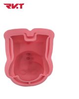 Moule en Silicone Style Nordique DIY pour Pots en Béton Grande Forme de Chiffre Vase en Ciment Pot de Fleurs en Résine Emballé