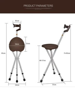 Aides à la marche réglables pour personnes âgées-Tabouret Canne et Béquille à la mode <span class=keywords><strong>Acheter</strong></span> des fournitures de santé pour les personnes âgées Walker & Rollator en vente - Product Image 3