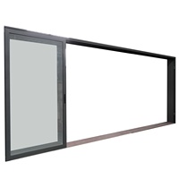 Fenêtre coulissante en aluminium à cadre fin Topbright, pour salon, moderne, résidentielle, avec verre Low-E, pour villa, appartement, balcon