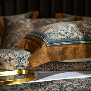 <span class=keywords><strong>2025</strong></span> Mới Cao cấp Sang Trọng Bông 100S Kỹ Thuật Số In Bộ Đồ Giường Loạt Bốn Mùa Bộ Đồ Giường Khách Sạn Bộ - Product Image 5