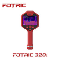 FOTRIC 320L Kamera Termal Genggam Industri Untuk Inspeksi Listrik, Diagnosa Bangunan, Perawatan HVAC, Alat Kamera Inframerah