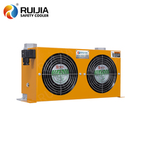 AH0608TL Intercambiador de Calor de Placas de Alta Calidad, Enfriador de Aceite Hidráulico, con Ventilador Eléctrico Motorizado