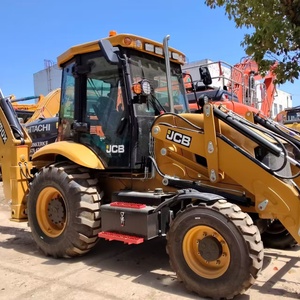 Chargeuse-pelleteuse compacte JCB 3CX d'occasion populaire, chargeuse frontale JCB 3CX d'origine à prix abordable avec composants essentiels (moteur et moteur électrique) à vendre - Product Image 3