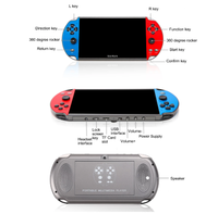 Console de jeu rétro portable X12 Plus Childhood Classic Games Player avec 16 Go intégrés, écran 7,0 pouces, 64 bits