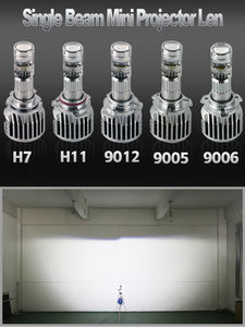 RR <span class=keywords><strong>H7</strong></span> faro proiettore Led obiettivo 35W <span class=keywords><strong>luce</strong></span> <span class=keywords><strong>bianca</strong></span> a fascio singolo 6000K per H11 9005 9012 accessori auto - Product Image 6