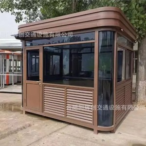 Cabine de sécurité en acier inoxydable, design moderne, étanche, ouverture latérale, pour usage résidentiel et commercial - Product Image 3