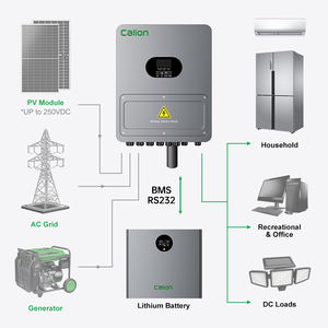 Invertisseurs 220V 4kW 6kW, inverter solaire hybride monophasé basse tension, adapté à un usage domestique - Product Image 3