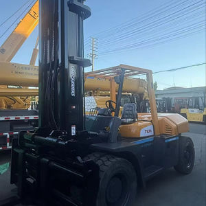 Chariot élévateur TCM heli Clark 10 tonnes en parfait état, pas cher, chariot élévateur TCM japonais importé d'occasion, chariot élévateur TCM clark 10 tonnes, vente flash - Product Image 1