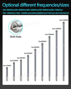 500*20 мм 6dBi 1950-2050 МГц Водонепроницаемая 1,95 ГГц до 2,05 ГГц всенаправленная наружная Водонепроницаемая Стекловолоконная коммуникационная антенна - Product Image 6