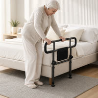 Barre d'assistance antidérapante à base large pour lit, avec poignée en mousse confortable pour personnes âgées, garde-corps de sécurité anti-chute, vente en gros pour hôpitaux
