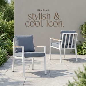 Canapé de jardin moderne en aluminium pour l'extérieur, fauteuil rembourré résistant aux intempéries avec rotin PE pour hôtel et bord de piscine - Product Image 3