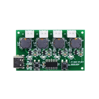 Carte de commande d'humidificateur à quatre pulvérisations personnalisable FR-4 à souder verte Fabrication de circuits imprimés à guichet unique Fournisseur d'assemblage de circuits imprimés