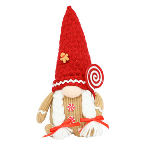 Gnomi Luminosi a LED, Ornamenti a Forma di Lecca-lecca, Statuette Luminose da Tavolo per Decorazioni Natalizie e Invernali, Regalo per la Casa - Product Image 5