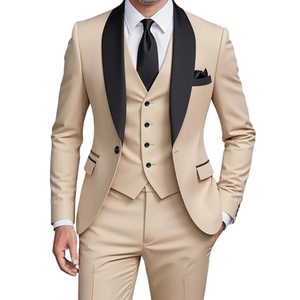 Completo da <span class=keywords><strong>Uomo</strong></span> Tre Pezzi con Colletto <span class=keywords><strong>Blu</strong></span> a Motivo Frutta, Nuovo <span class=keywords><strong>Abito</strong></span> da Sposo per <span class=keywords><strong>Uomo</strong></span>, <span class=keywords><strong>Abito</strong></span> <span class=keywords><strong>Slim</strong></span>-<span class=keywords><strong>fit</strong></span> Stile Coreano per Testimoni di Nozze - Product Image 5