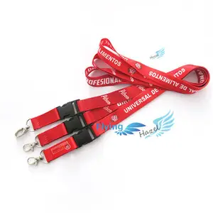 NFL New Nylon Lanyard Schlüssel bund, Polyester Lan yards mit Logo Custom