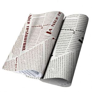 กระดาษห่ออาหารแบบกำหนดเองสำหรับร้านอาหาร ขนมอบ แซนด์วิช เบอร์เกอร์ - Product Image 4