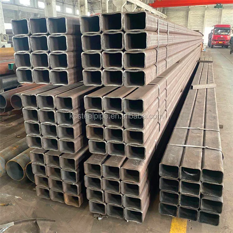 4x4インチ亜鉛メッキ正方形鋼管Q235炭素鋼正方形パイプ