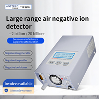Detector de Iones Negativos del Aire |   Contador de Iones de Oxígeno Negativos de Alta Sensibilidad, Monitor Portátil de Calidad del Aire para Pruebas Ambientales