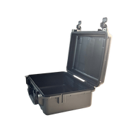 Boîte à outils rigide en plastique personnalisée en usine, étanche IP67, pour transport et stockage, avec mousse