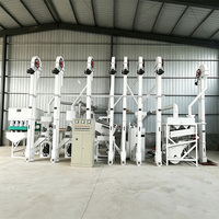 Usine de décorticage de riz clé en main, équipement de production commercial pour la transformation du riz
