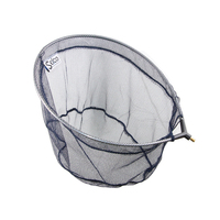 Tête de filet ovale en Fiber de Polyester AL filet d'atterrissage de pêche à la carpe noire