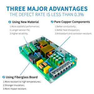 Tùy chỉnh 150W 200W nhỏ gọn chuyển mạch cung cấp điện cho công nghiệp 95-264V đầu vào 5V <span class=keywords><strong>12V</strong></span> 18V 24V 36V 48V điện áp đầu ra AC-<span class=keywords><strong>DC</strong></span> - Product Image 3