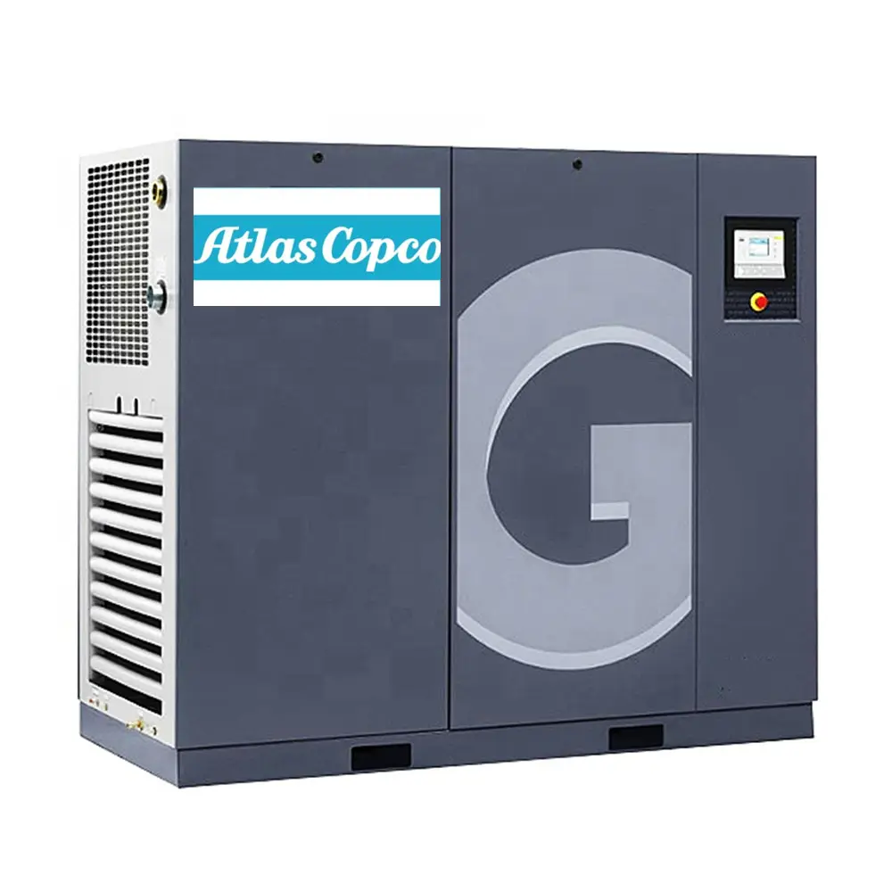 AtlasCopco GA7 GA11 GA15 GA22 GA30 GA37 GA45 GA55 GA75 GA90 GA110 VSD FF air compressors atlas copco screw air compressor price